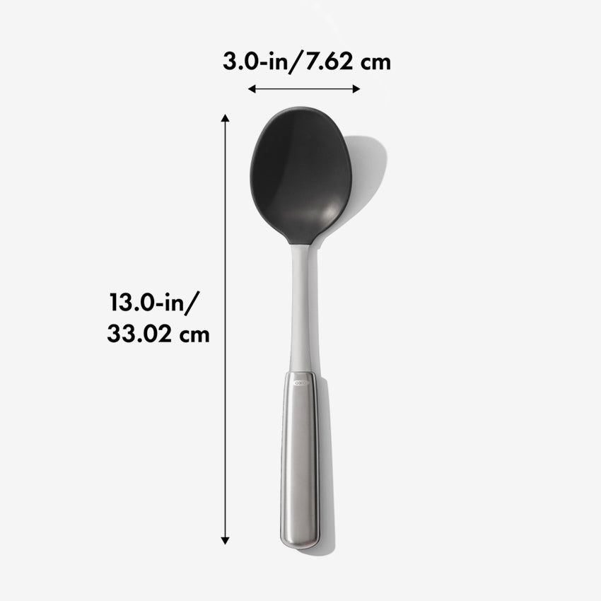 Oxo | Stainless Steel Silicone Spoon