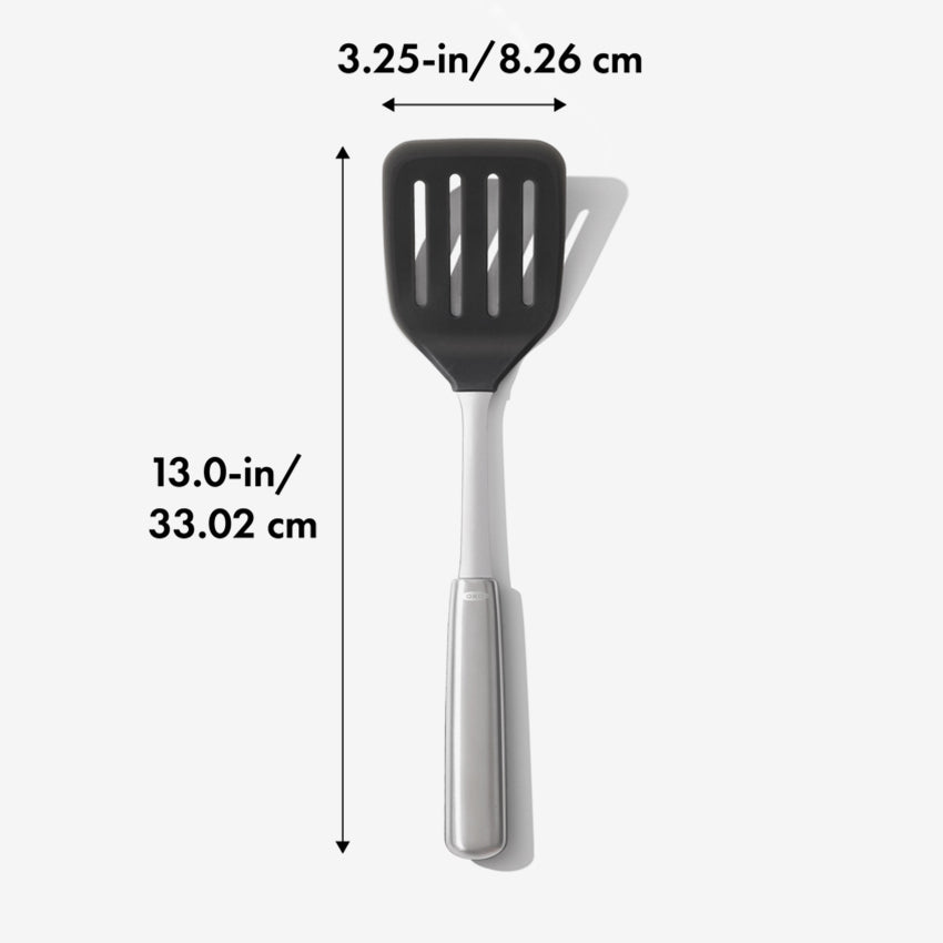 Oxo | Stainless Steel & Silicone Turner