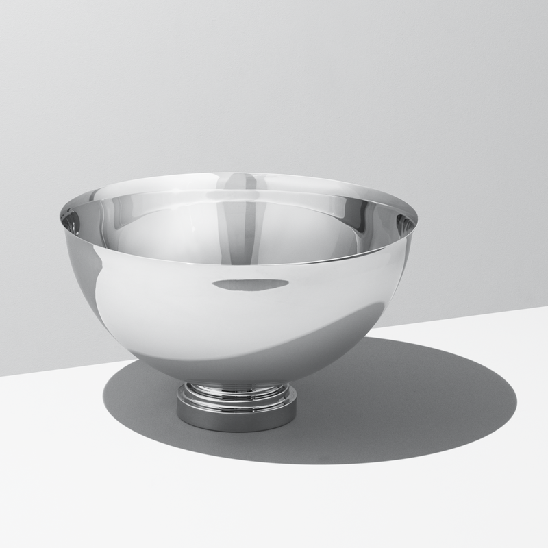 Maison Lipari Manhattan Champagne Bowl in Polished Stainless Steel  GEORG JENSEN.