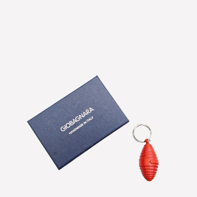 Maison Lipari GIOBAGNARA - Pigna Keyring Nappa - Red  GIOBAGNARA.