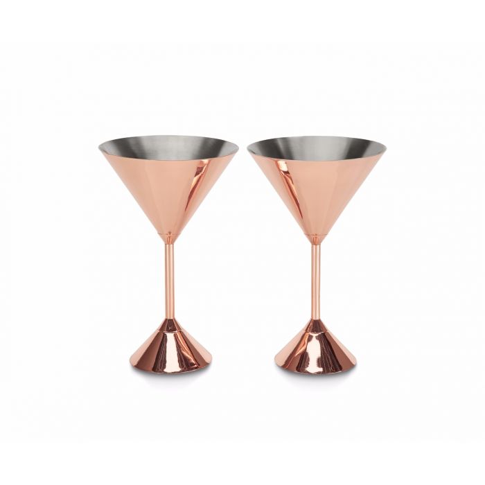 Tom Dixon | Plum Martini Glasses - Set of 2