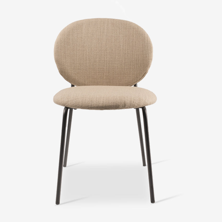 Polspotten | Simply Smooth Fabric Chair - Beige