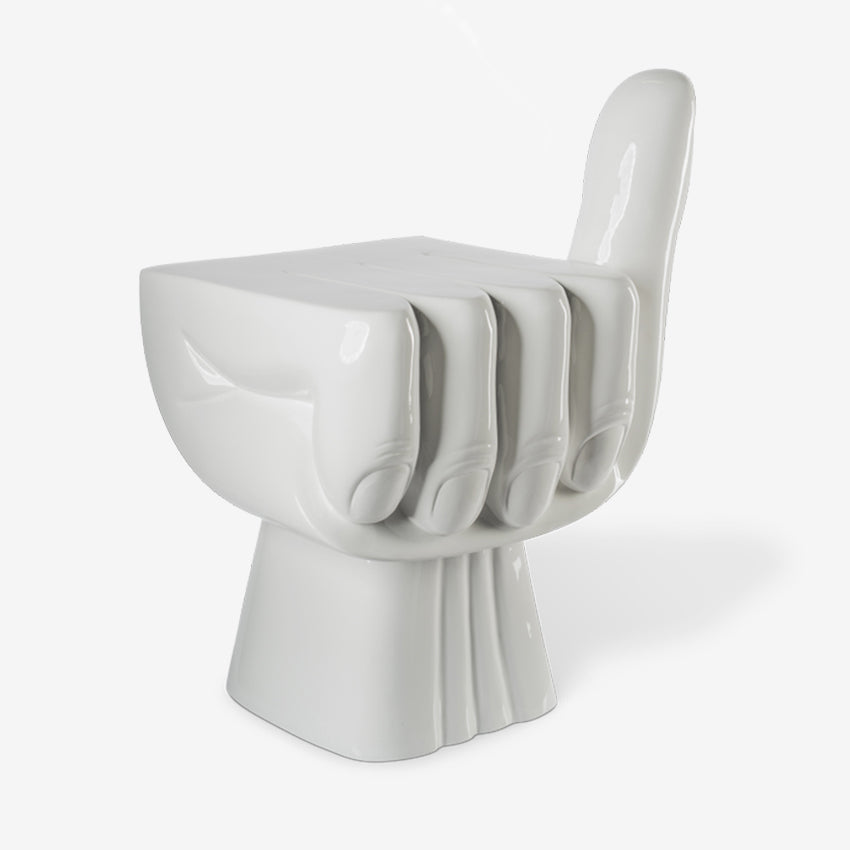 Polspotten | Fist Chair - Blanc