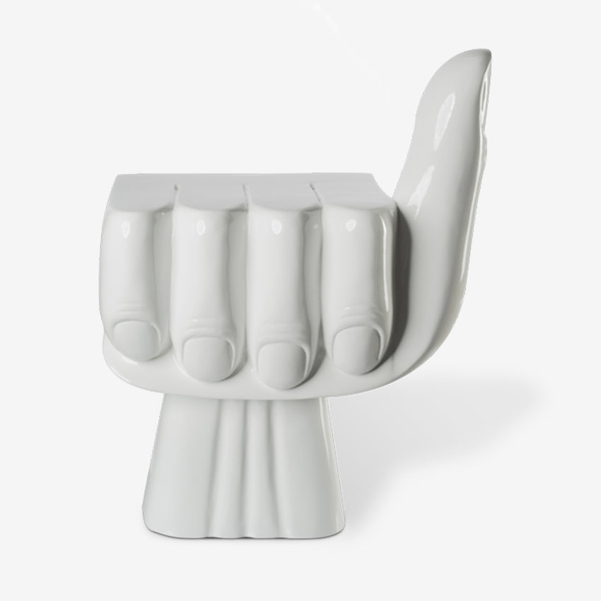 Polspotten | Fist Chair - White