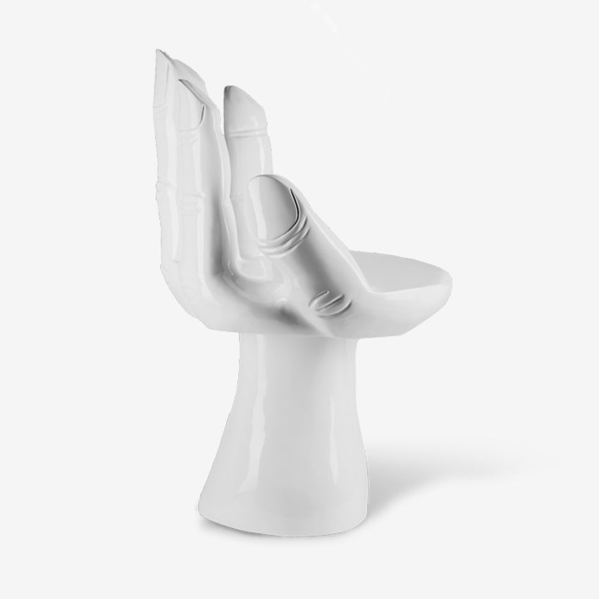 Polspotten | Hand Chair - White