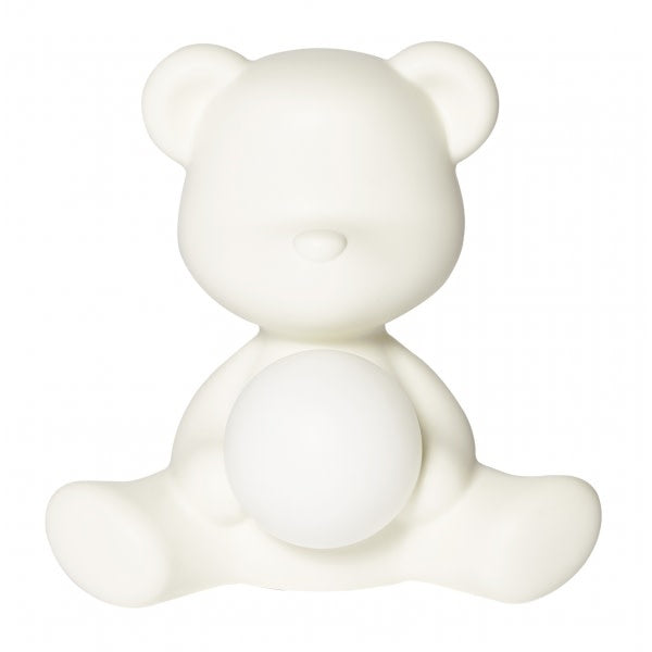 Maison Lipari Teddy Girl Lamp with Rechargeable Led White  QEEBOO.