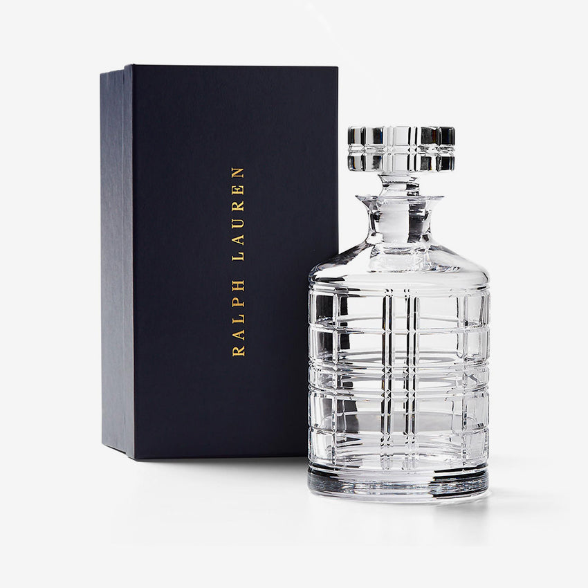 Ralph Lauren | Hudson Plaid Decanter