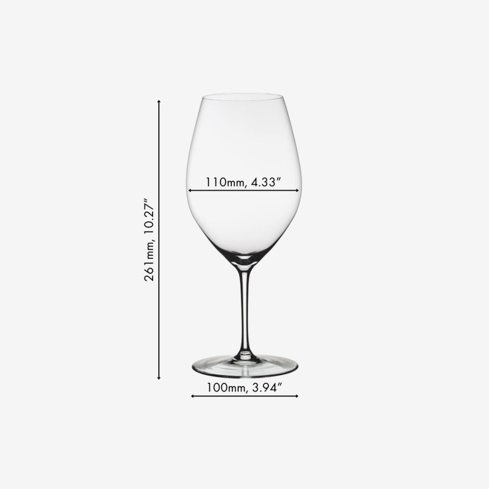Riedel | Wine Friendly 001 Magnum 2 Pack H: 10-1/4in 35oz