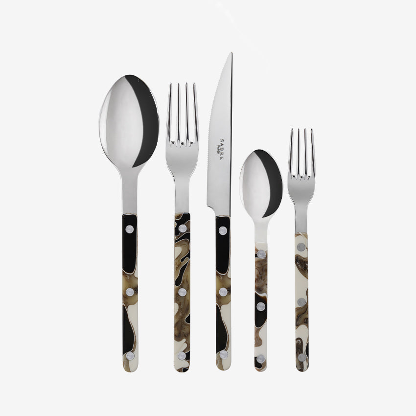 Sabre | Comptoir Bistrot Matieres 5-Piece Set Shiny Dune