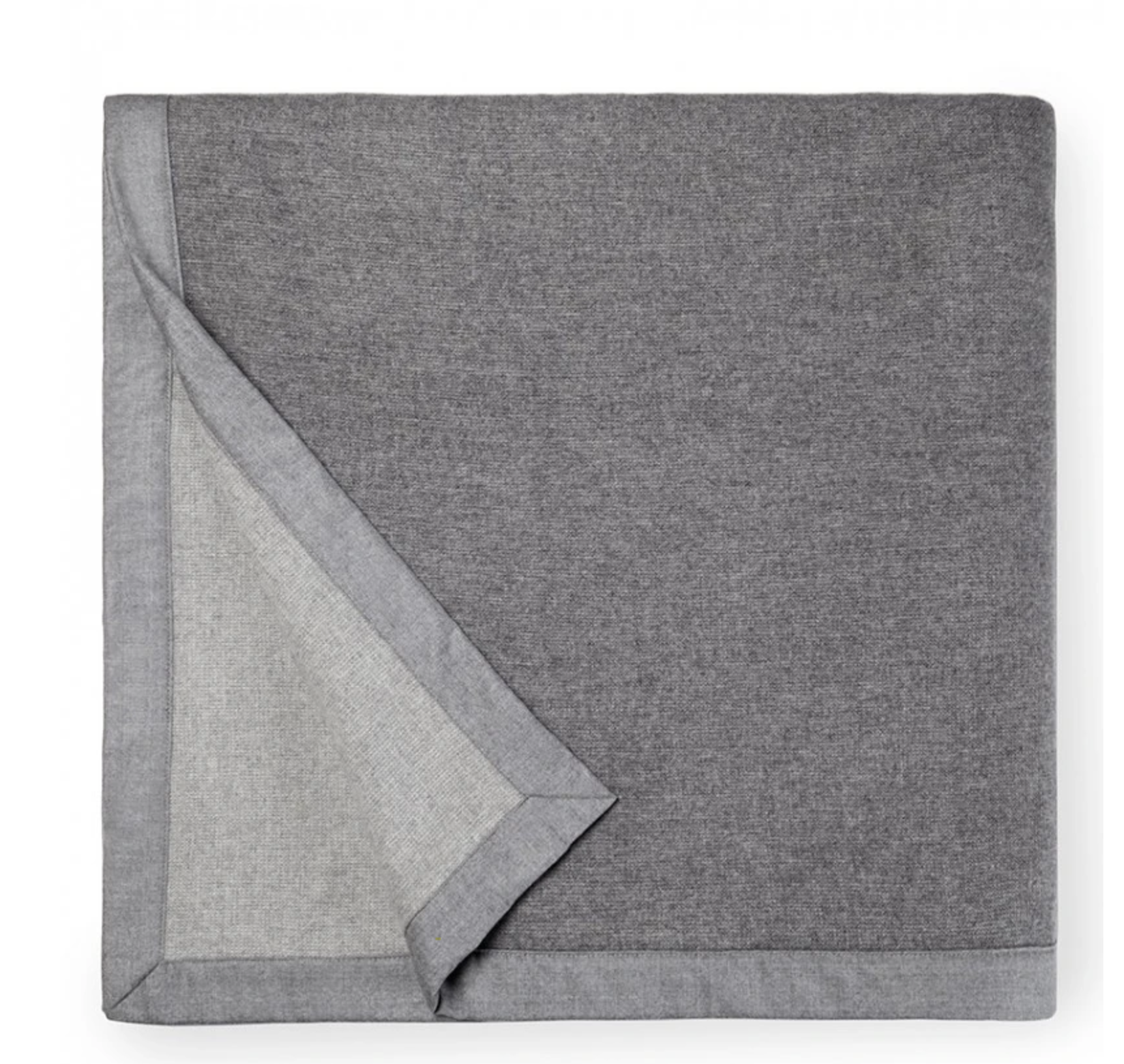 Maison Lipari SFERRA Nerino - Full/Queen Blanket 100X94 Grey/Light Grey  SFERRA.