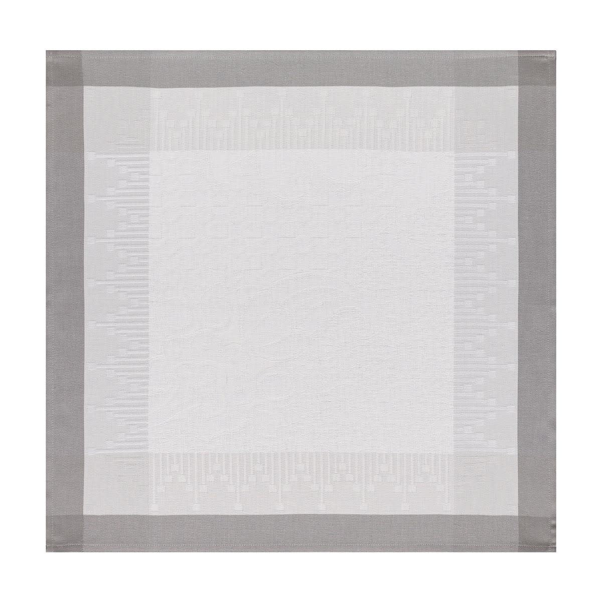 Maison Lipari Palais Persan Napkin 23'' X 23'' Pearl  LE JACQUARD FRANCAIS.