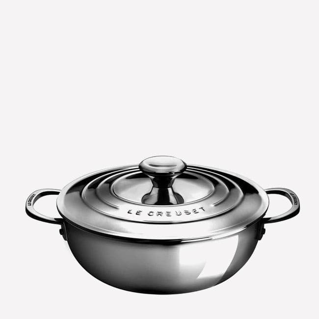Maison Lipari Stainless Steel Risotto Pot - 3.3 L  LE CREUSET.