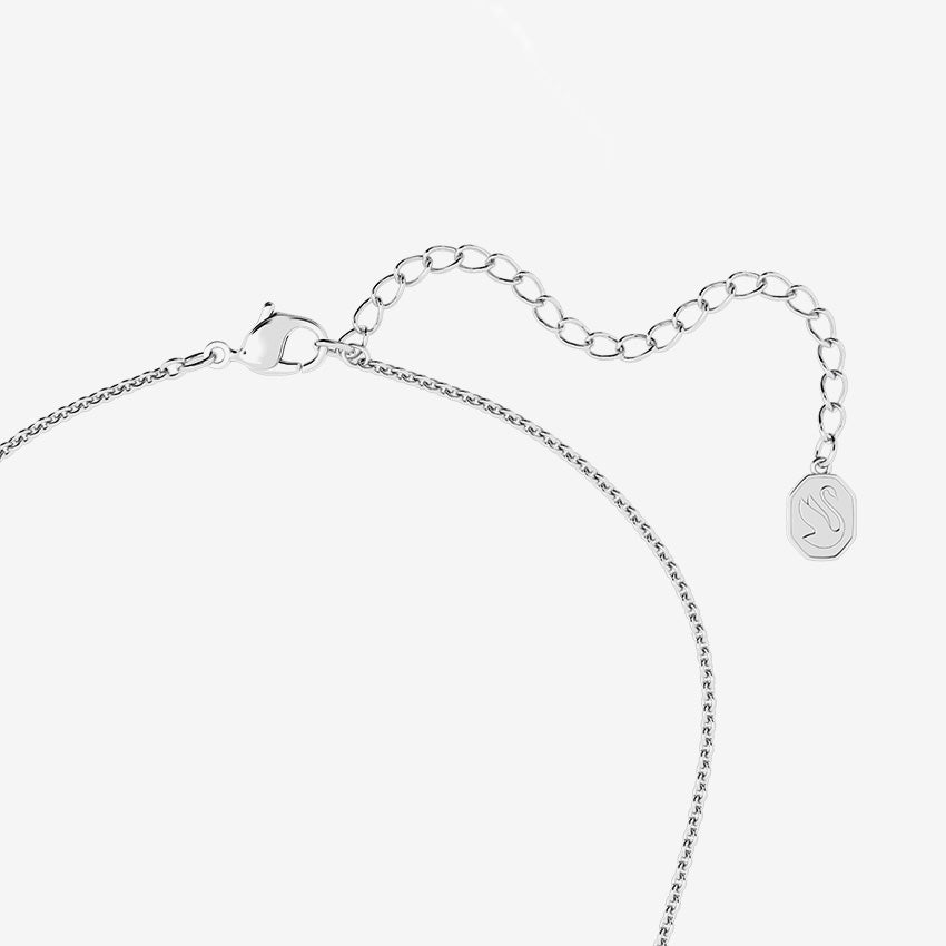 Swarovski | Angelic - Collier Plaqué Rhodium, Taille Carrée