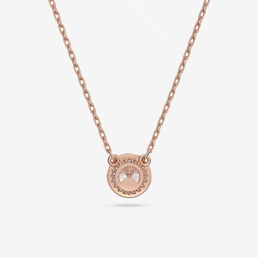 Swarovski | Pendentif Una Angelic pavé plaqué or à cristal rond