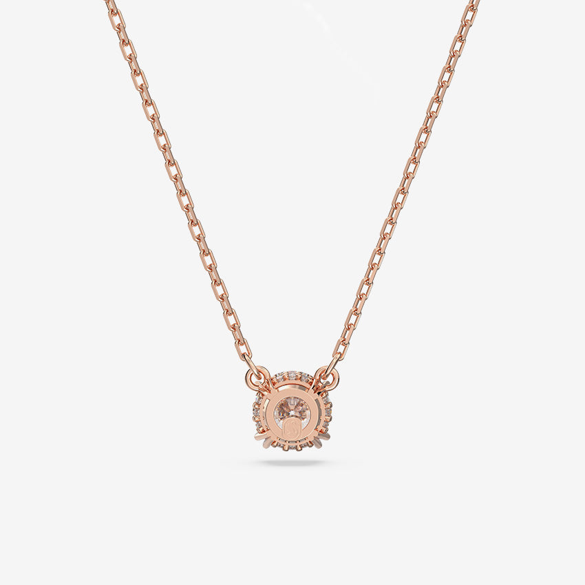 Swarovski | Pendentif Stilla plaqué or à cristal rond