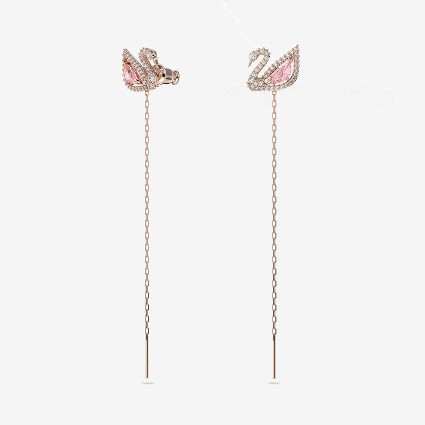 Swarovski | Dazzling Swan Drop Earrings