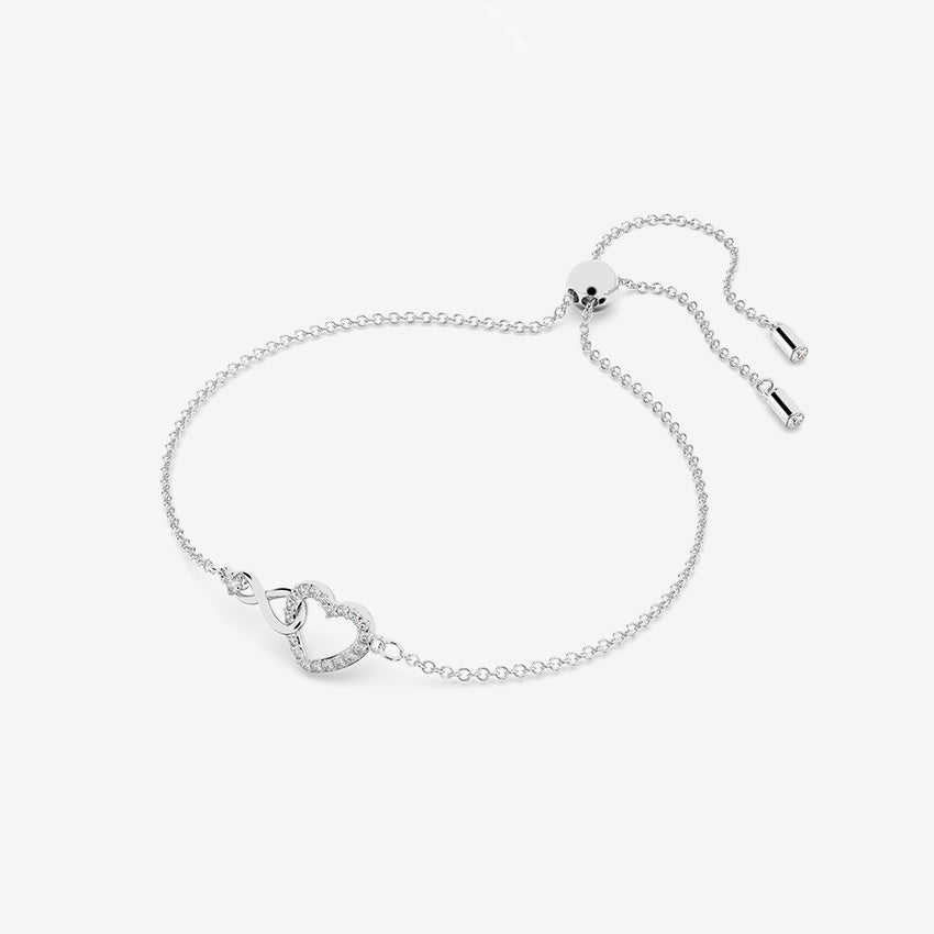 Swarovski | Infinity & Heart Bracelet