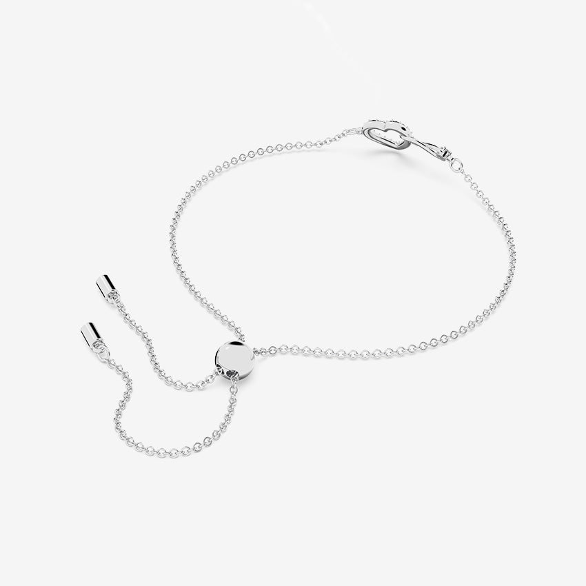 Swarovski | Infinity & Heart Bracelet