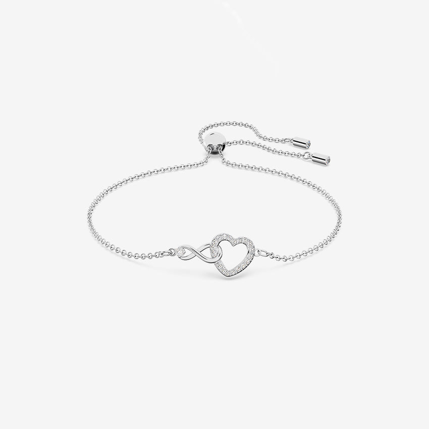 Swarovski | Bracelet Infini et Coeur