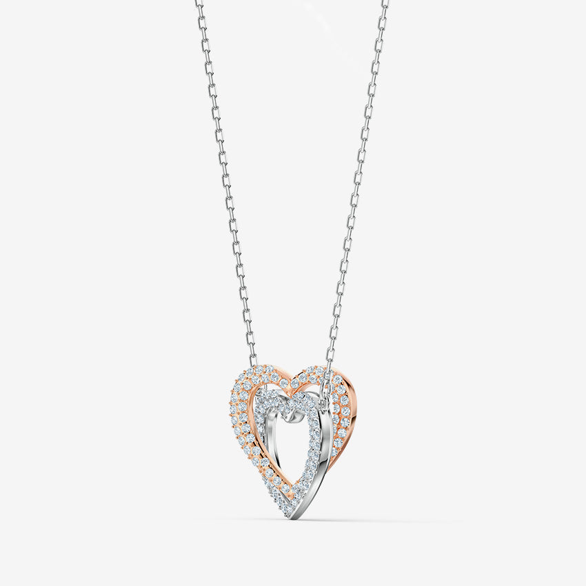 Swarovski | Infinity & Heart Necklace
