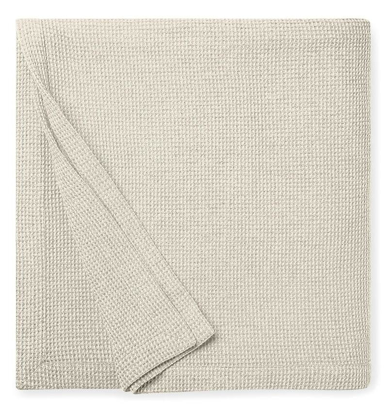 Maison Lipari Talida King Blanket 120X94 Ivory/Sand  SFERRA.
