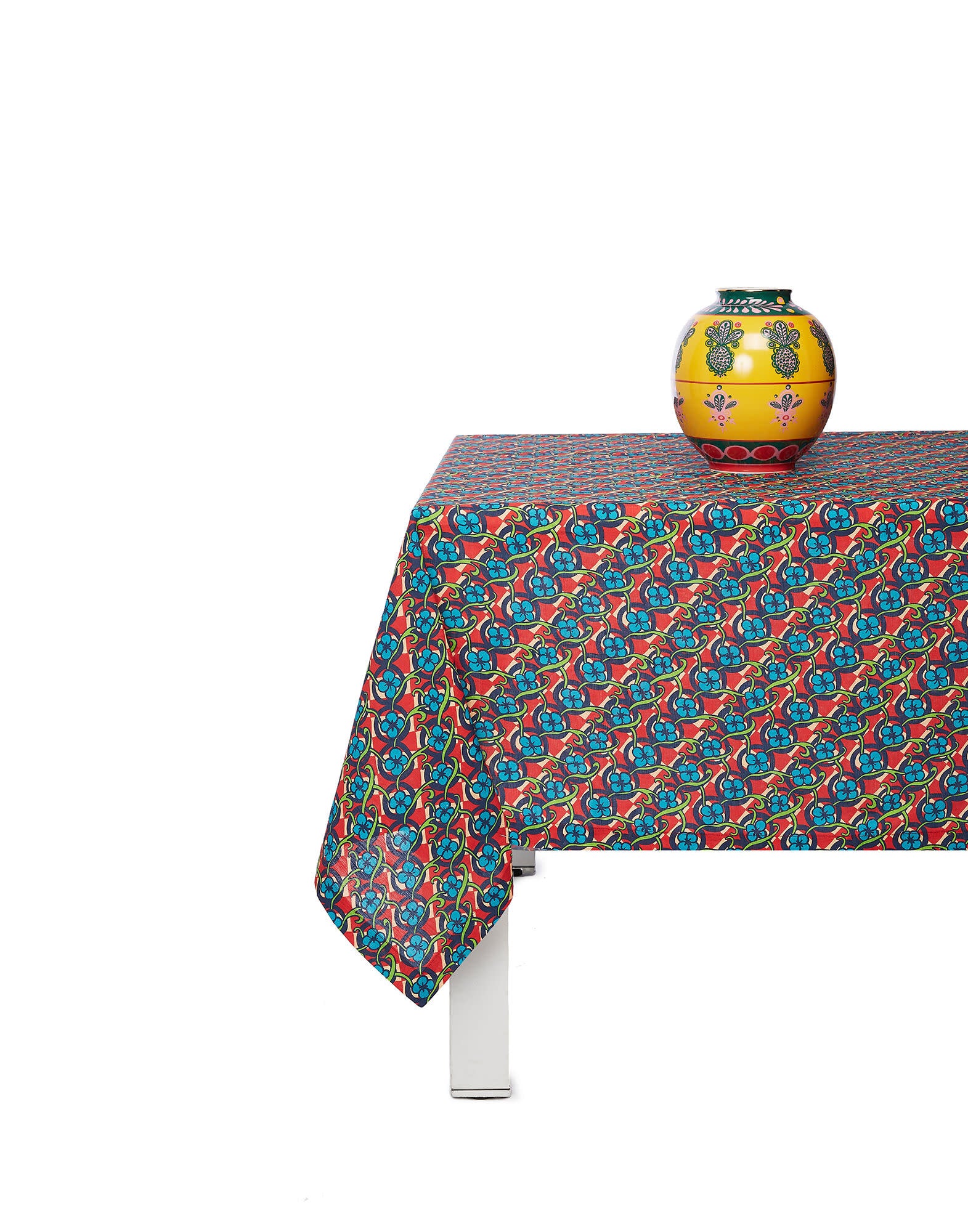 Maison Lipari LA DOUBLE J Large Tablecloth | Linen | Picnic | 180x350 cm  LA DOUBLE J.