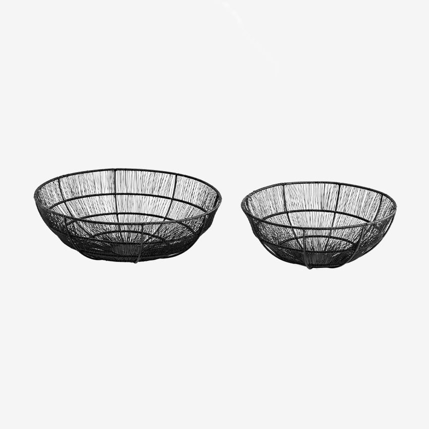 Torre & Tagus | Batu Wire Two Piece Decor Bowl Set