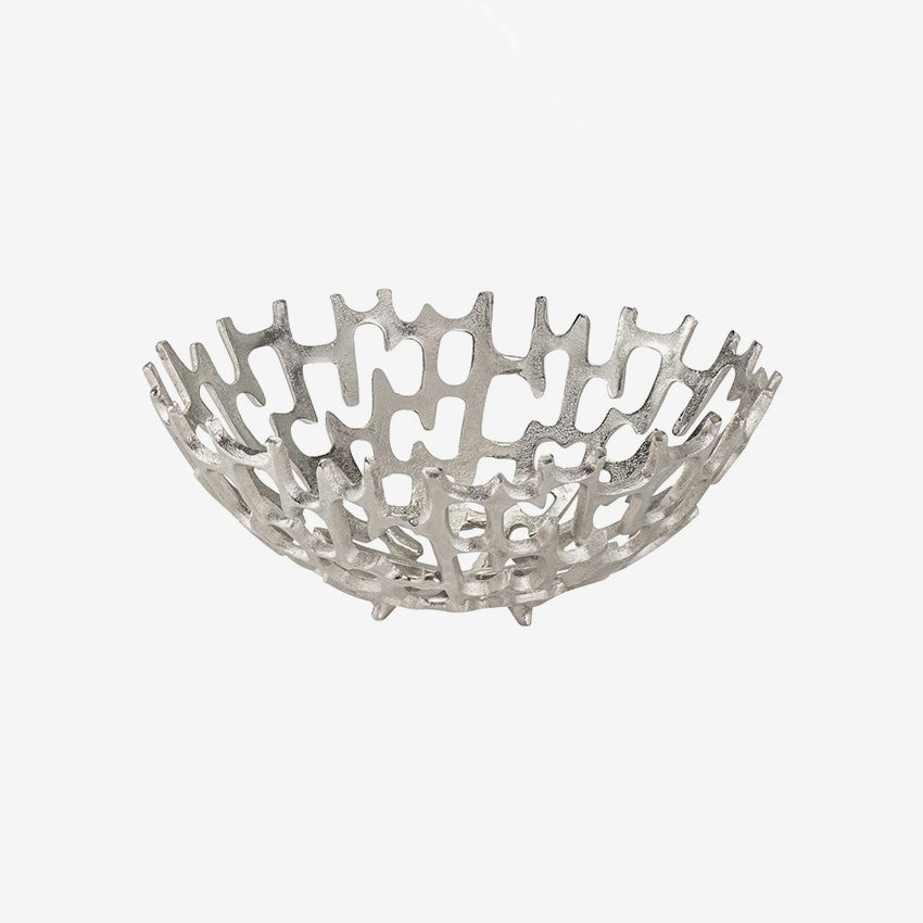 Torre & Tagus | Cipher Aluminum Decorative Bowl
