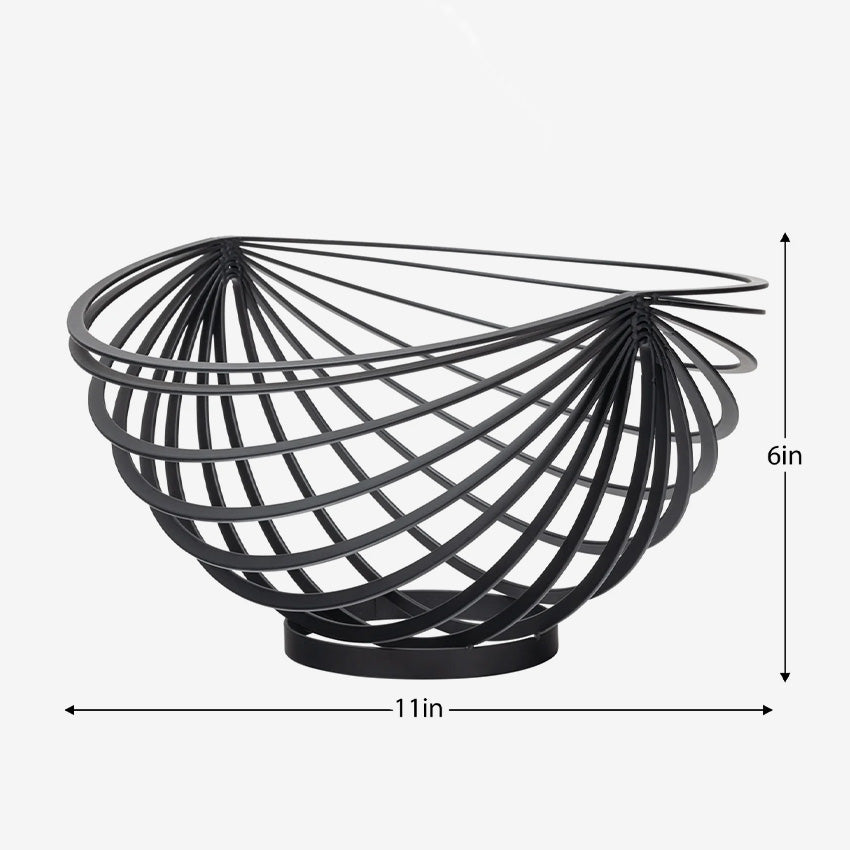 Torre & Tagus | Eclipse Rib Metal Basket