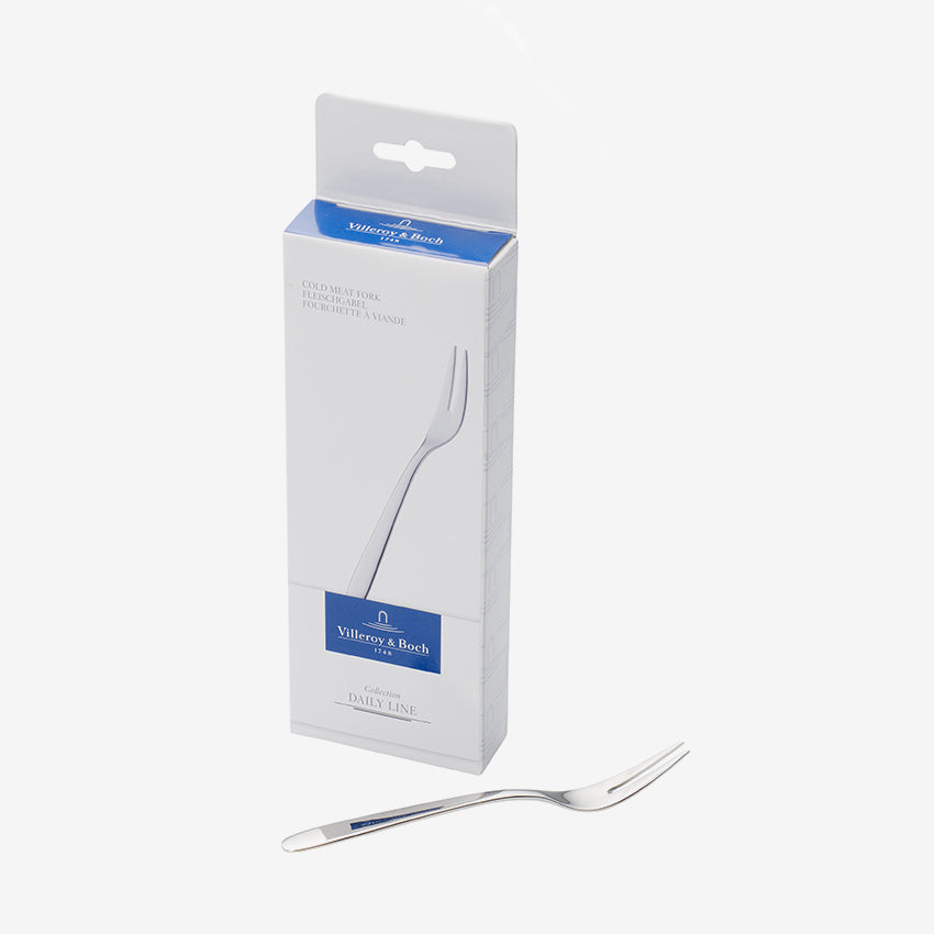 Villeroy & Boch | Daily Line Large Cold Meat Fork Gift Boxed 6 1/4in
