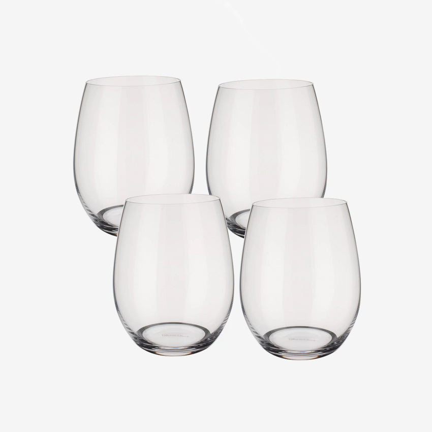 Villeroy & Boch | Entrée Stemless White Wine Glasses - Set of 4