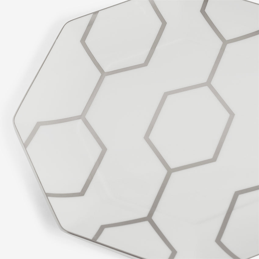 Wedgwood | Gio Platinum Accent Octogonal Plate