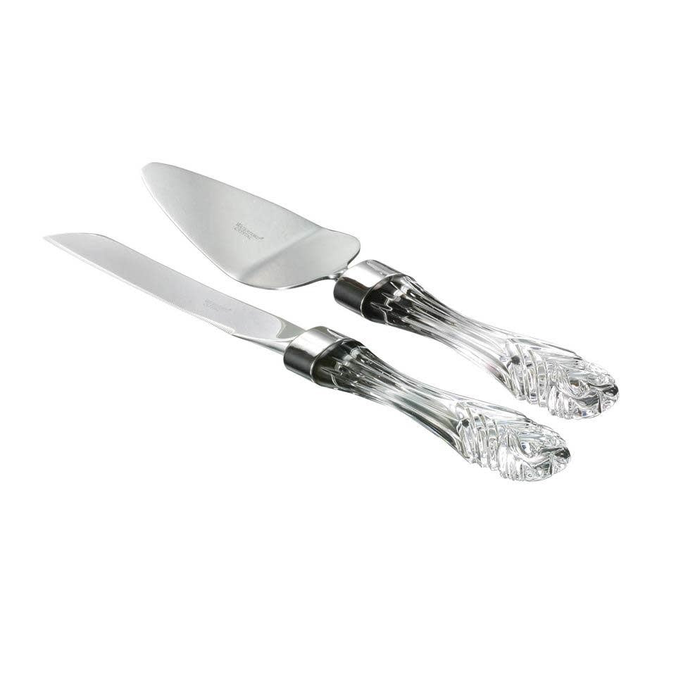 Maison Lipari Wedding Cake Knife & Server Set  WATERFORD.