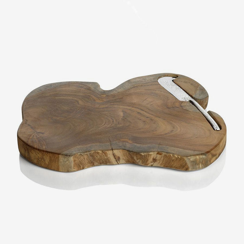 Zodax | Bali Teak Root Serving Board with Knife