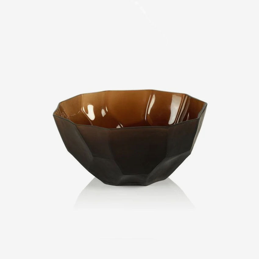 Zodax | Sicilia Amber Glass Bowl